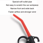Car Beauty Cleaning High Pressure Pneumatic Plastic Dust Blower - Image 3