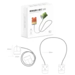 KD201 Portable Lamp Hanging Neck Reading LED Night Light, Style: - Image 3