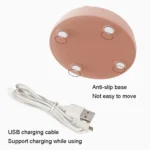 GIVELONG Retro Table Lamp USB Charging Small Night Light, Style: - Image 2