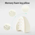 Body Memory Cotton Leg Pillow Sleeping Orthopedic Sciatica Back Hip Joint for Pain Relief - Image 4