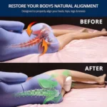 Body Memory Cotton Leg Pillow Sleeping Orthopedic Sciatica Back Hip Joint for Pain Relief - Image 6