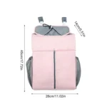 Baby Bed Organizer Newborn Crib Diaper Storage Hanging Bags Bedside Shelf Bag - Image 3