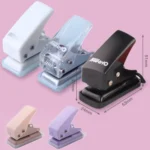 kw-trio 92A0 10 Pages Single Hole Mini Loose Leaf Puncher - Image 2