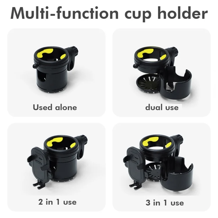 TBD0603363101_B5.webp 3 IN 1 Universal Baby Stroller Mobile Phone Cup Holder Motorcycle Water Cup Holder - Image 6