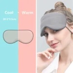 2pcs Double-sided Sleep Eye Mask Elastic Bandage Travel Eyeshade - Image 3