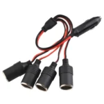 4 In 1 Auto High Power Cigarette Lighter Car Charger - Image 2