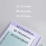 5sets Frosted Loose-Leaf Book Cover DIY Hand Book Cover - Image 3
