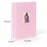 3-inch 208 Pockets Cotton Linen Photo Album Photocard Holder - Image 3