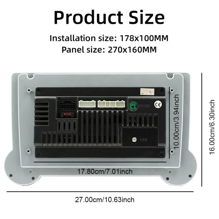TBD06033709_B3.webp 10.1 inch IPS Display + 2.5D Touch Screen Bluetooth FM Radio Car Navigation Machine - Image 4