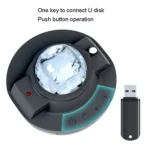 LED Projection Light Bluetooth Connection Remote Control Atmosphere Light RGB Music Night Light - Image 4