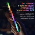 RGB Sound-controlled Rhythmic Response Lights Music Ambient LED Pick-up Lights - Image 3