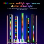 RGB Sound-controlled Rhythmic Response Lights Music Ambient LED Pick-up Lights - Image 5