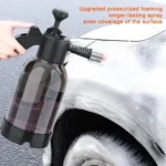 2L Foam Sprayer Pressure Spray Bottle for Car Washing Plants Watering Fertilizing - Image 3