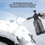 2L Foam Sprayer Pressure Spray Bottle for Car Washing Plants Watering Fertilizing - Image 4