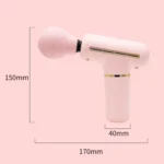 ZD8889 Mini Fascia Device Muscle Relaxation Massage Stick Handheld Vibration Portable Massager Gun - Image 3