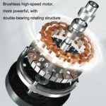 ZD8889 Mini Fascia Device Muscle Relaxation Massage Stick Handheld Vibration Portable Massager Gun - Image 7