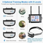 Outdoor Wireless Electronic Pet Fence Night Reflective Collar, Specification: - Image 7