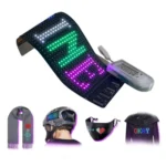 Bluetooth Controlled Color Foldable Curved LED Display Screen - Image 2