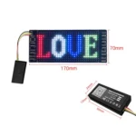 Bluetooth Controlled Color Foldable Curved LED Display Screen - Image 3