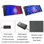 Bluetooth Controlled Color Foldable Curved LED Display Screen - Image 4