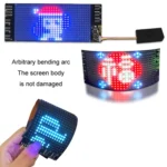 Bluetooth Controlled Color Foldable Curved LED Display Screen - Image 5