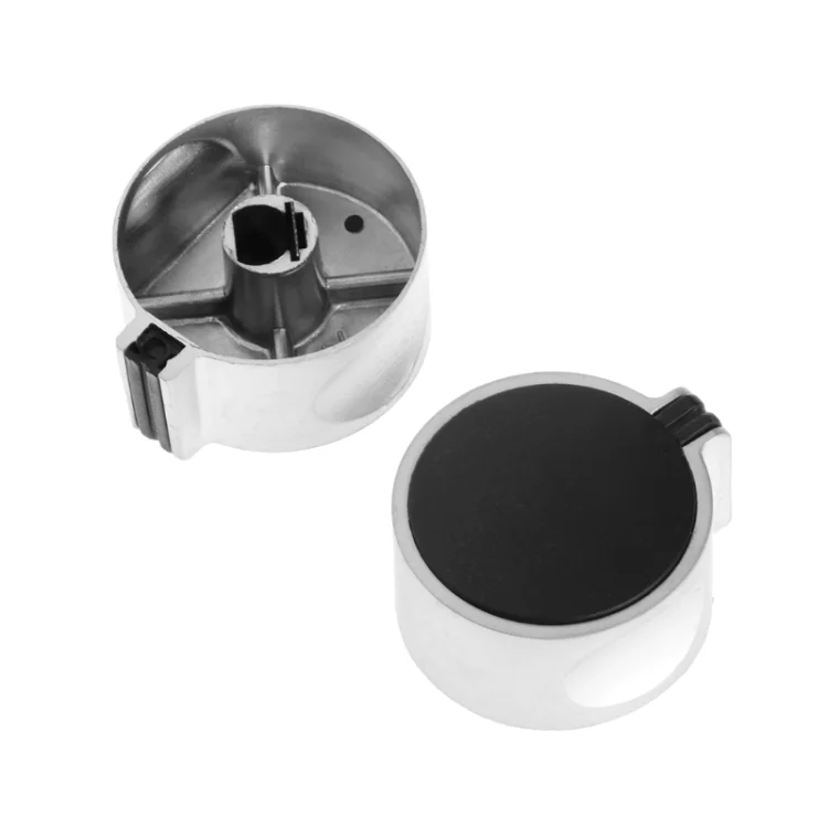 1pair  8mm  Metal Round Gas Stove Switch Knob Cooker Hob Switch