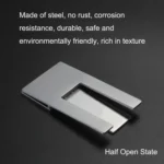 2pcs Stainless Steel Cigar Holder Portable Folding Cigarette Holder - Image 5