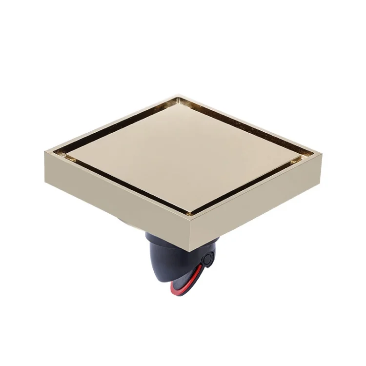 Bathroom Large Displacement Anti-odor Floor Drain, Style: