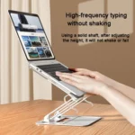 Aluminum Alloy + Acrylic Reading Rack Desktop Liftable Tablet PC Holder,Sepc: - Image 3