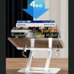 Aluminum Alloy + Acrylic Reading Rack Desktop Liftable Tablet PC Holder,Sepc: - Image 5