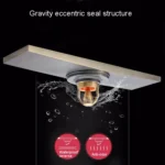 8x30cm Extended Full Copper Strip Floor Drain, Style: - Image 5