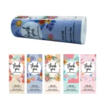 Floral Thank You Label Sticker Handicraft Decoration Small Gift Sticker