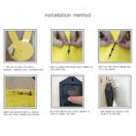 CC040 Children Cartoon Quiet Hanging Clock Home Decoration Simple Clocks - Image 6