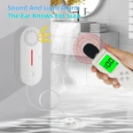 Tuya WIFI Sound and Light Water Immersion Alarm Leak Sensor Overflow Alarm Detector - Image 4