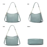 270 Large Capacity Single-shoulder Crossbody Chain Bag Leather Adjustable Underarm Bag - Image 4