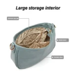 270 Large Capacity Single-shoulder Crossbody Chain Bag Leather Adjustable Underarm Bag - Image 5