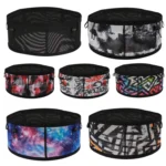 Large Capacity Elastic Mesh Close-fitting Mobile Phone Bag Cycling Mountaineering Kettle Bag - Image 2