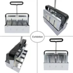 Handheld Seedling Soil Blocker Makes Eight 2 by 2 Inches Soil Blocks for Garden Prep - Image 4