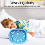 Square Candy Color Stereo Digital Silent Alarm Clock Children Student Alarm Clock - Image 6