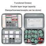 Baona BN-B013 Stamp Business License Organizer With Combination Lock - Image 3