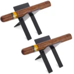 2pcs Stainless Steel Cigar Holder Portable Folding Cigarette Holder