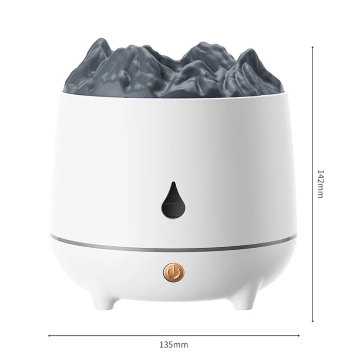 TBD0603452201_B1.webp HS01 Simulation Flame Humidifier Home Aromatherapy Machine With Night Light - Image 2