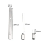 Lightweight With Serrated Cigar Needle Dredger Drilled Smoke Vent - Image 3