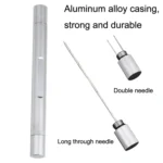 Lightweight With Serrated Cigar Needle Dredger Drilled Smoke Vent - Image 4