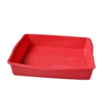 Food Grade Non-Stick Square Silicone Cake Mold 6.4 Inch Square Pizza Baking Pan Tools - Image 2