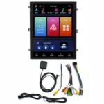 9.7 inch Vertical Screen Bluetooth Radio Android 13 GPS Navigation Device - Image 2