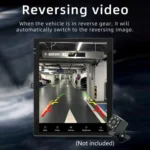 9.7 inch Vertical Screen Bluetooth Radio Android 13 GPS Navigation Device - Image 9