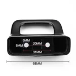 4pcs /Set  2-hole Short Side Pot Handle Bakelite Pressure Pan Handle Hole Spacing 20mm - Image 3