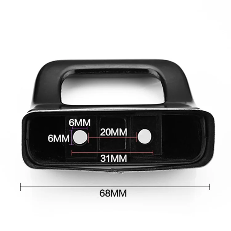 TBD06034573_2.webp 4pcs /Set  2-hole Short Side Pot Handle Bakelite Pressure Pan Handle Hole Spacing 20mm - Image 3