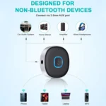 J33 Car Audio Headphone Wireless Bluetooth Receiver - Image 3